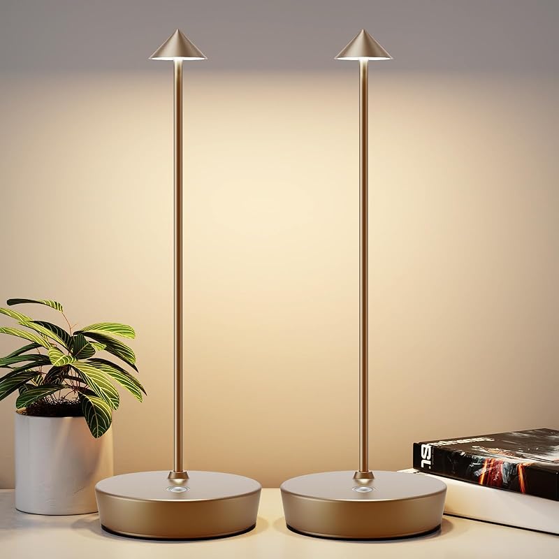Luxciole Table Lamp 2pack Titanium